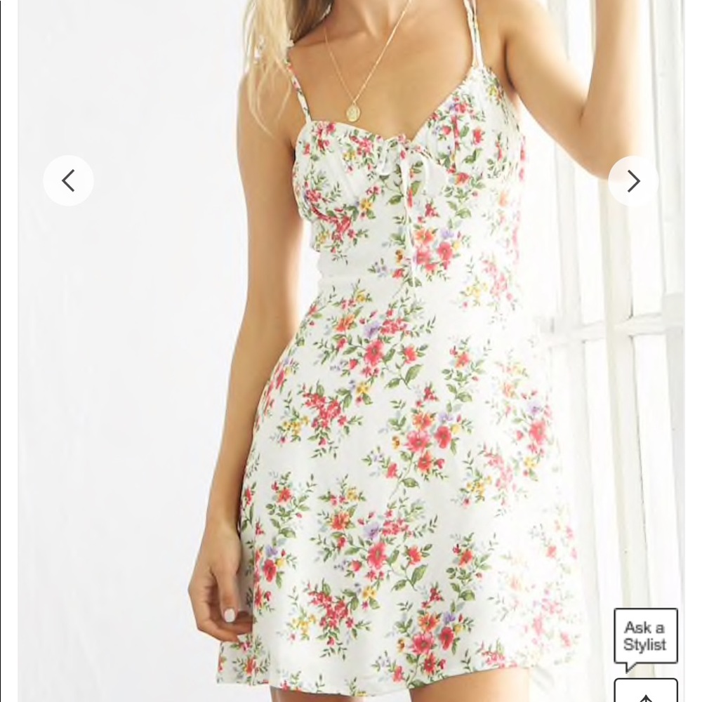 Forever 21 floral strappy dress NWOT